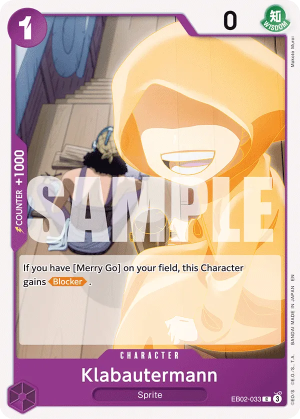 Klabautermann · Extra Booster: Anime 25th Collection EB02-033/84