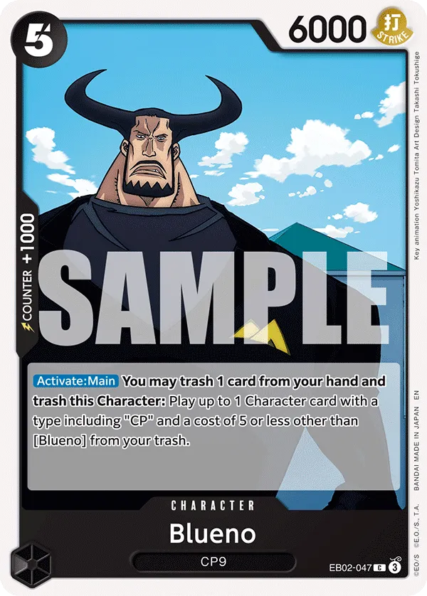 Blueno · Extra Booster: Anime 25th Collection EB02-047/84