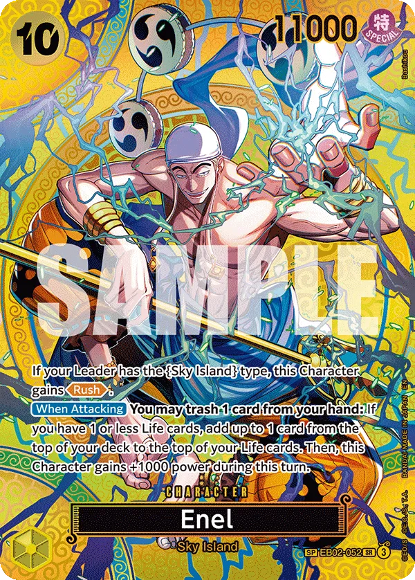 Enel (SP) · Extra Booster: Anime 25th Collection EB02-052/84