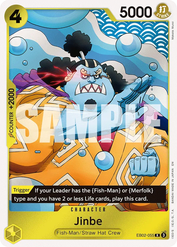 Jinbe · Extra Booster: Anime 25th Collection EB02-055/84