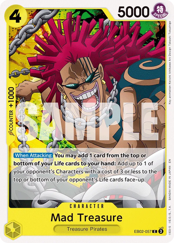 Mad Treasure · Extra Booster: Anime 25th Collection EB02-057/84