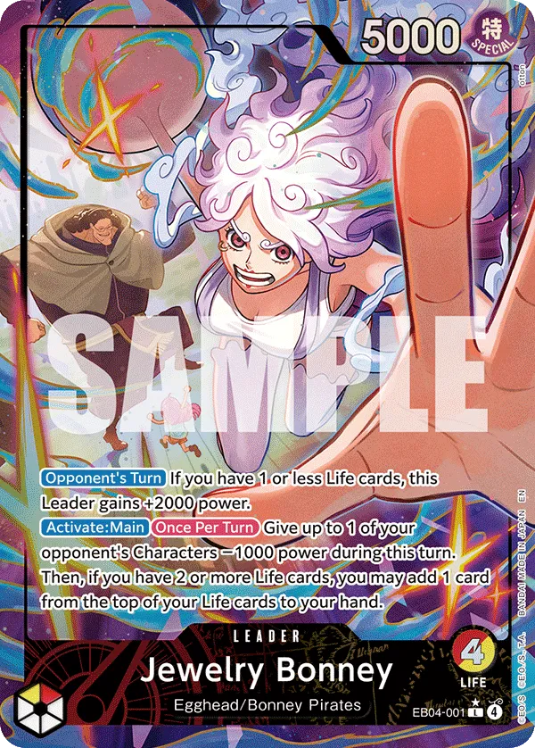Jewelry Bonney (EB04-001) (Alternate Art) · The Azure Sea's Seven EB04-001/86