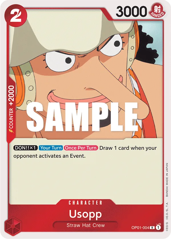 Usopp · Romance Dawn OP01-004/202