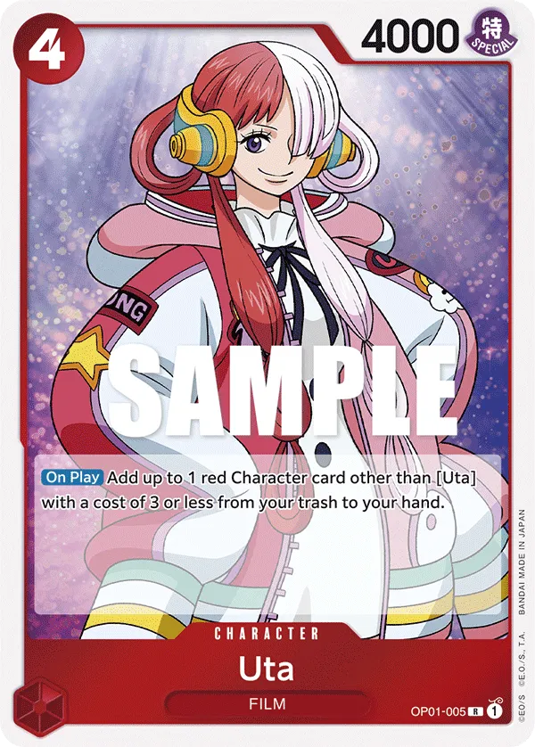 Uta · Romance Dawn OP01-005/202
