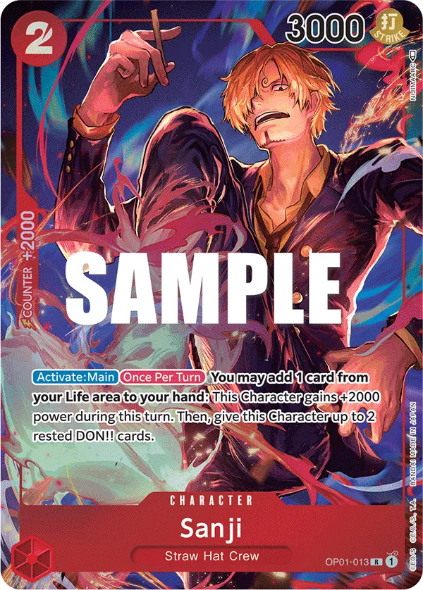 Sanji (Parallel) · Romance Dawn OP01-013/202