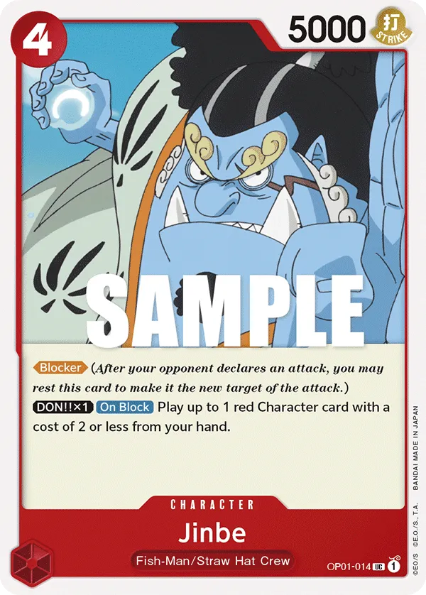 Jinbe · Romance Dawn OP01-014/202