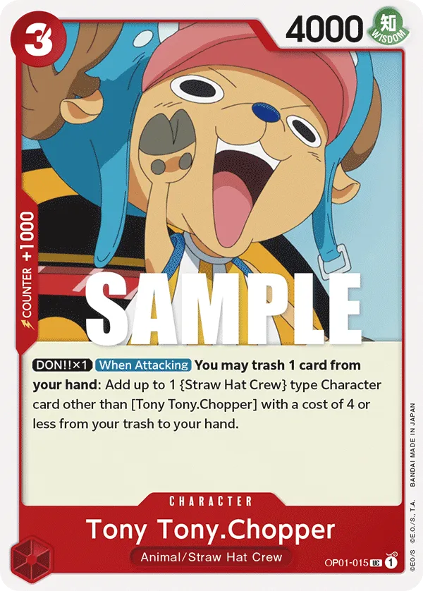 Tony Tony.Chopper · Romance Dawn OP01-015/202