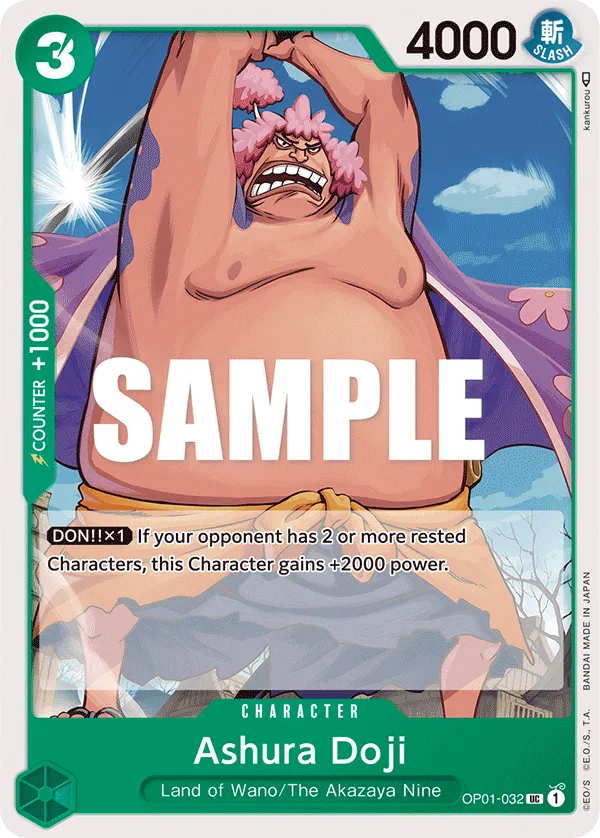 Ashura Doji · Romance Dawn OP01-032/202