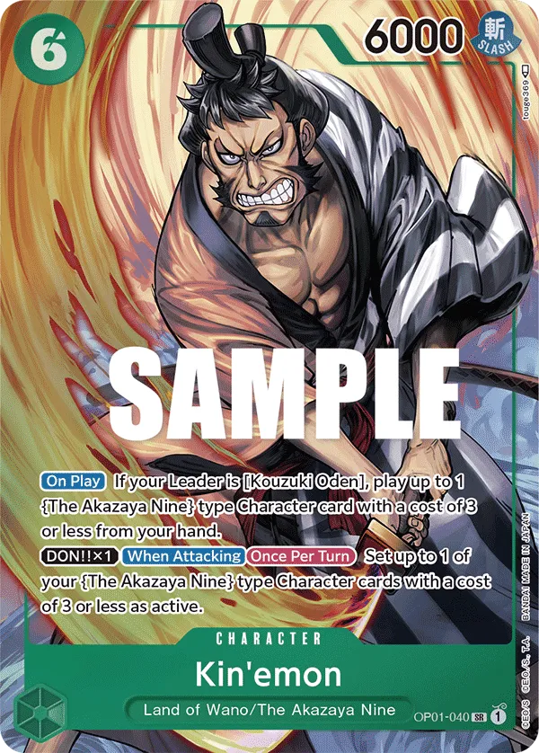Kin'emon (Parallel) · Romance Dawn OP01-040/202