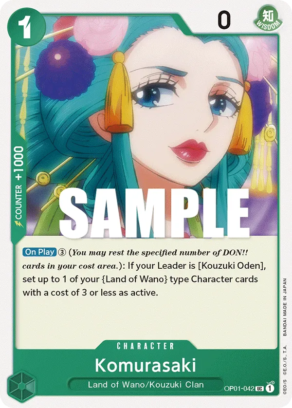 Komurasaki · Romance Dawn OP01-042/202