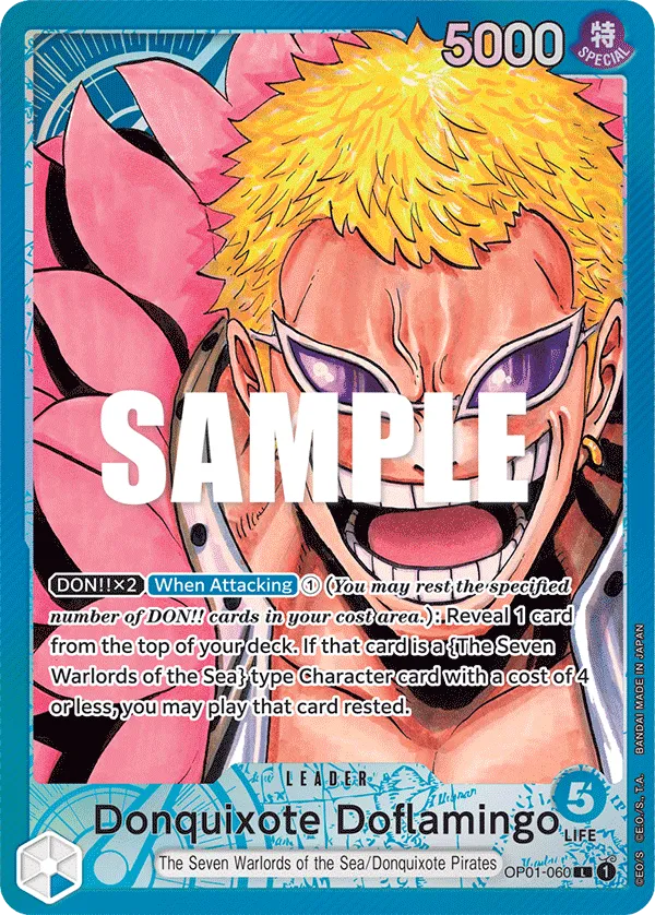 Donquixote Doflamingo (060) (Parallel) · Romance Dawn OP01-060/202