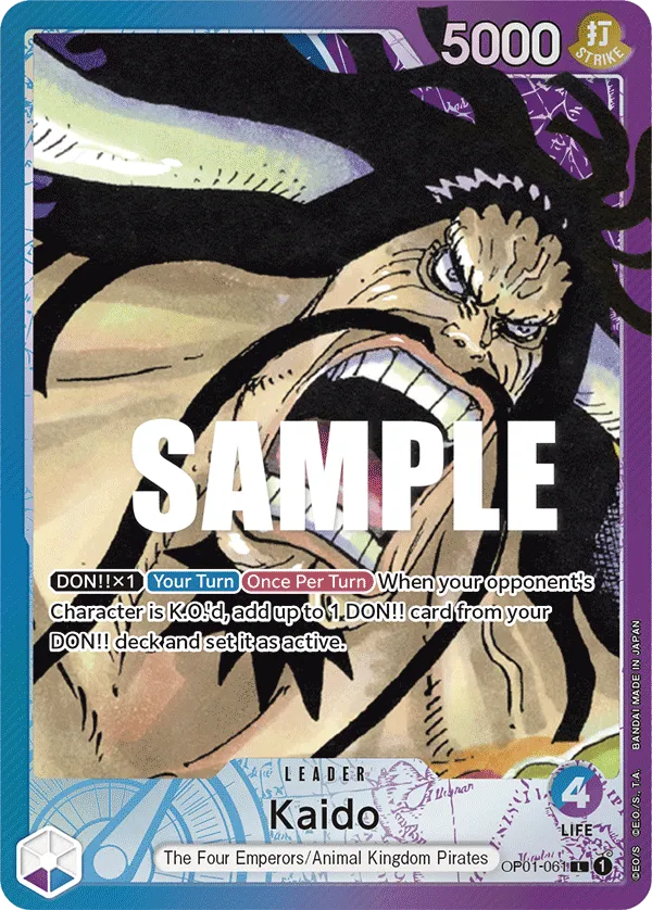 Kaido (061) (Parallel) · Romance Dawn OP01-061/202