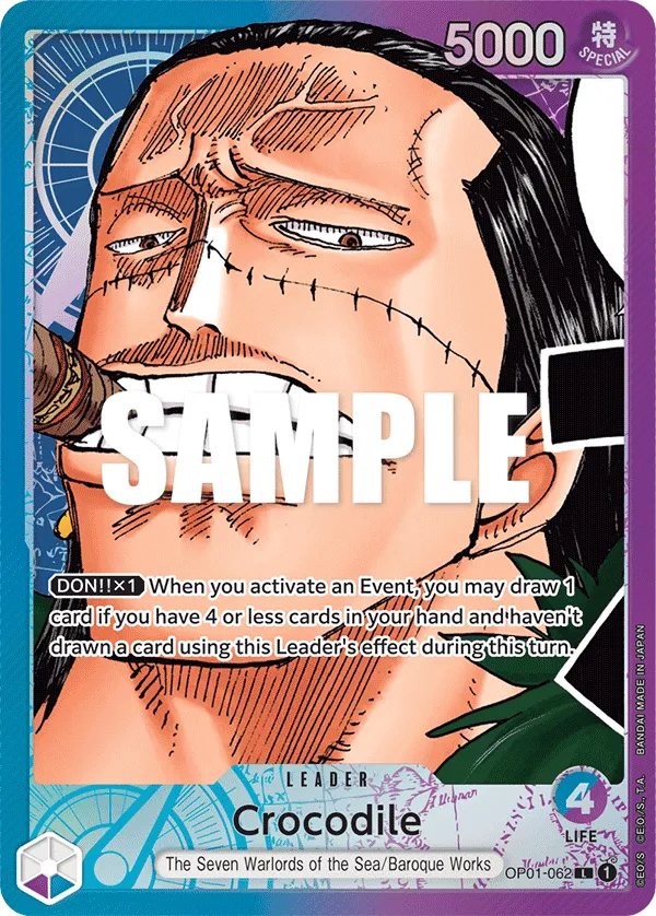 Crocodile (062) (Parallel) · Romance Dawn OP01-062/202