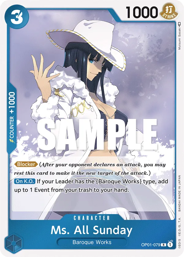 Ms. All Sunday · Romance Dawn OP01-079/202