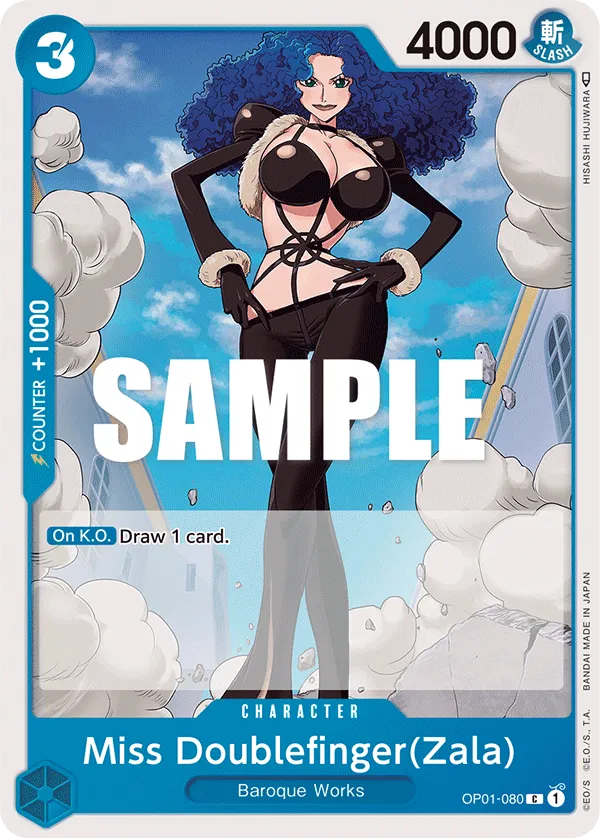 Miss Doublefinger(Zala) · Romance Dawn OP01-080/202
