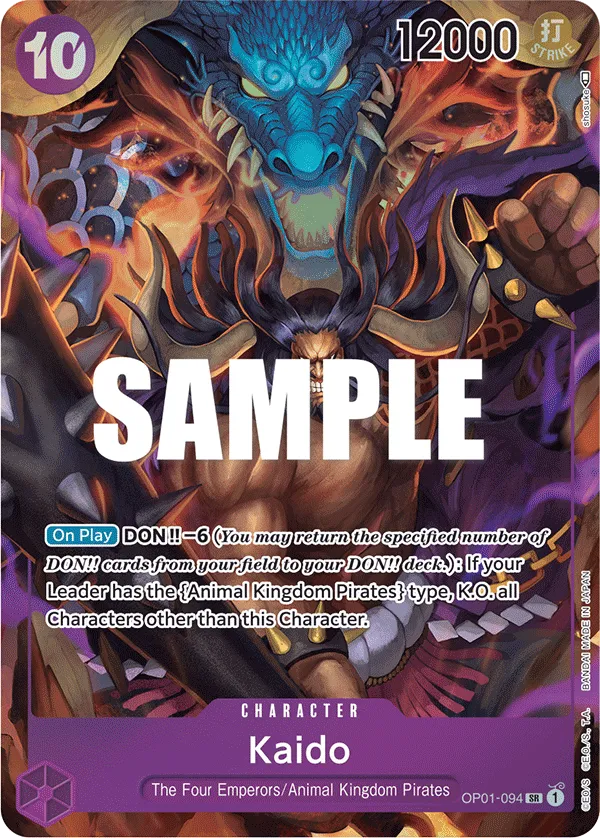 Kaido (094) (Parallel) · Romance Dawn OP01-094/202