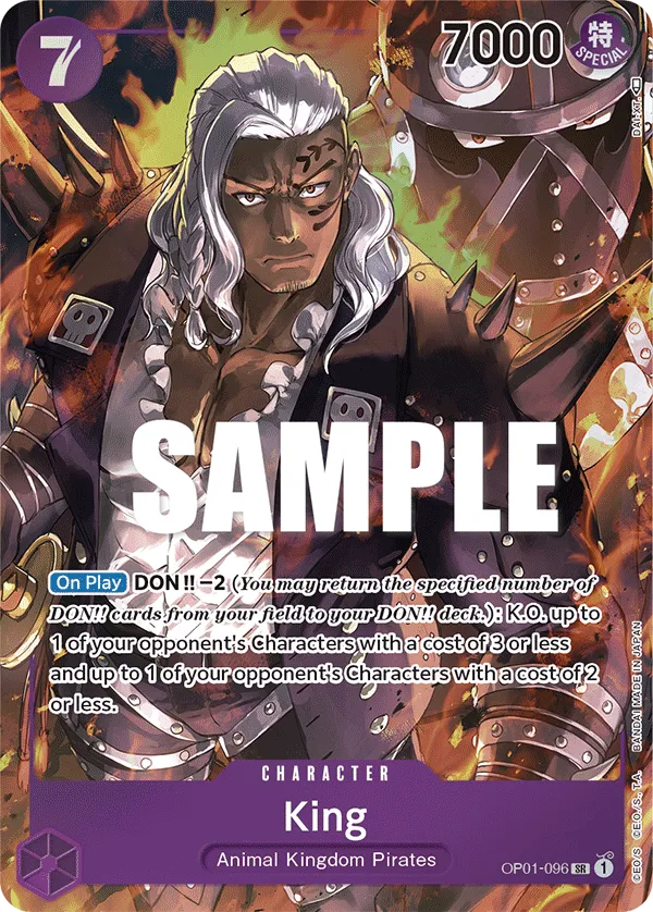 King (096) (Parallel) · Romance Dawn OP01-096/202