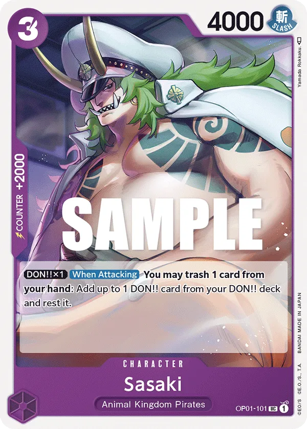 Sasaki · Romance Dawn OP01-101/202