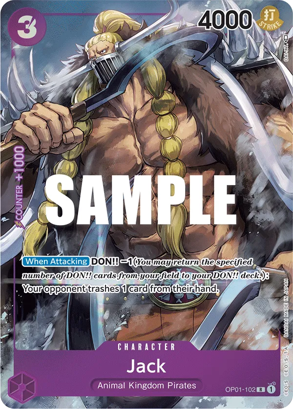 Jack (Parallel) · Romance Dawn OP01-102/202