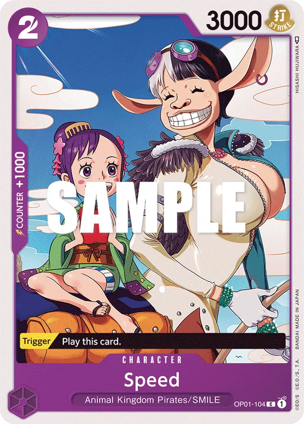 Speed · Romance Dawn OP01-104/202