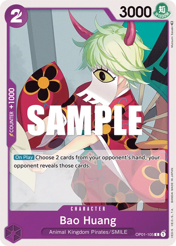 Bao Huang · Romance Dawn OP01-105/202