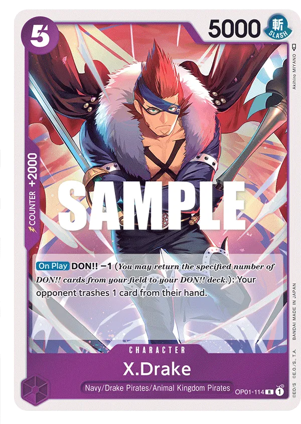 X.Drake · Romance Dawn OP01-114/202