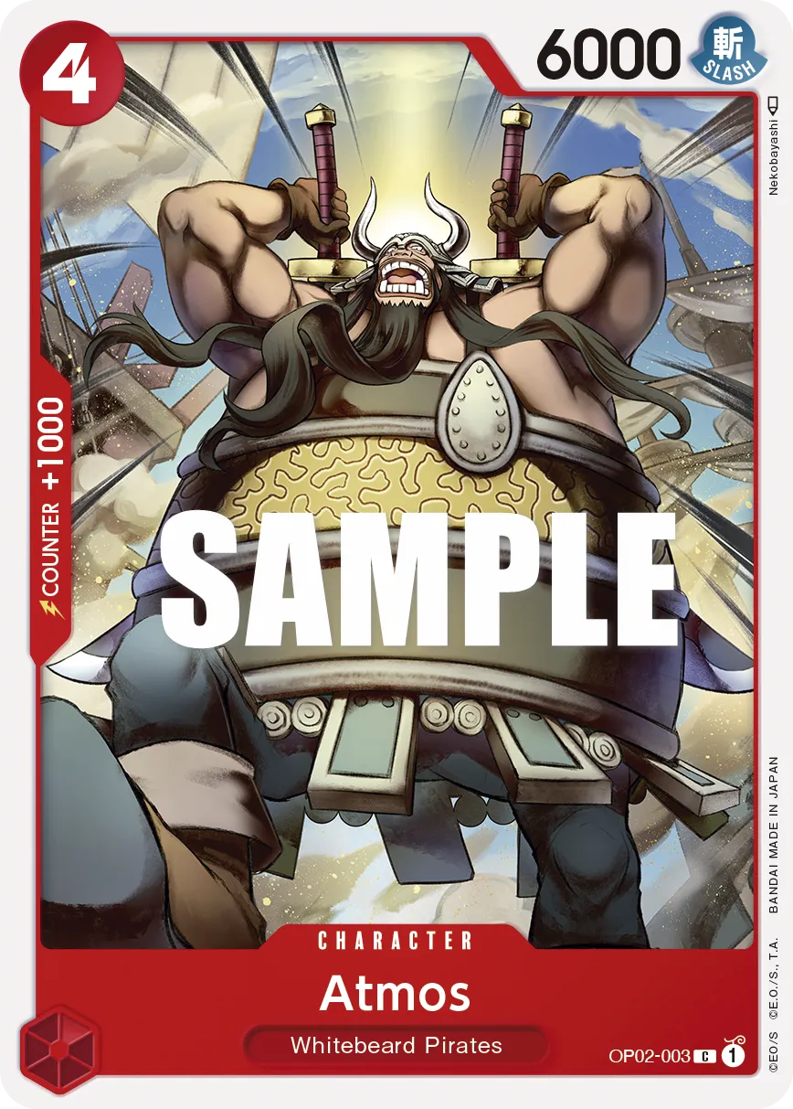 Atmos · Paramount War OP02-003/204
