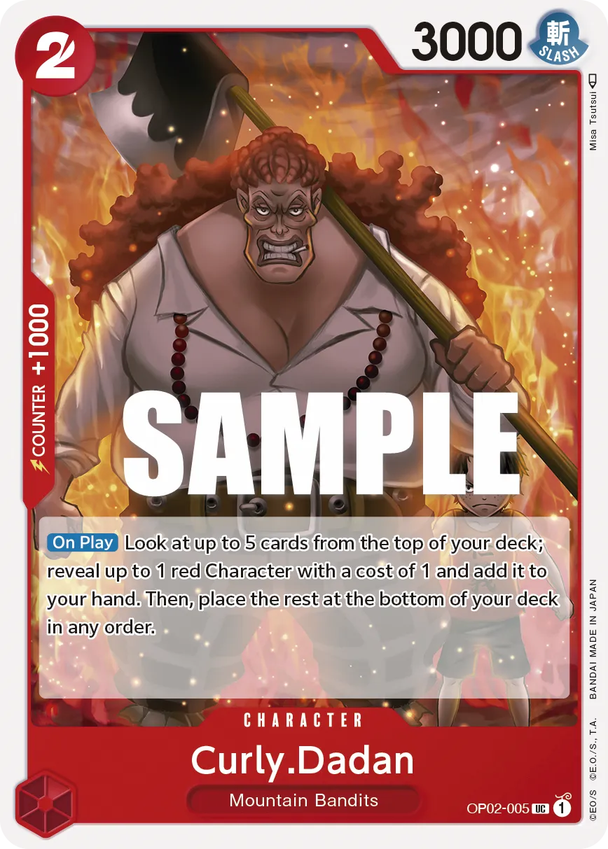 Curly.Dadan · Paramount War OP02-005/204