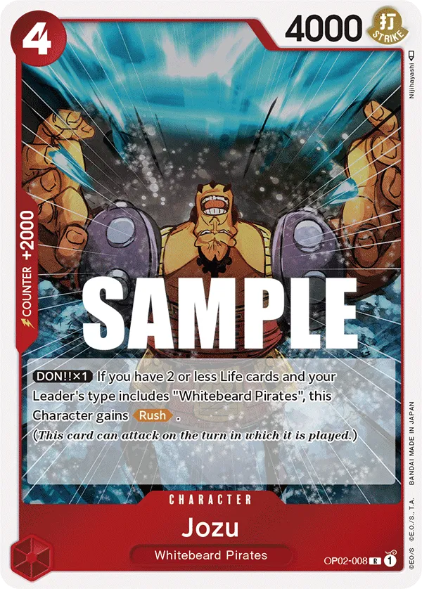 Jozu · Paramount War OP02-008/204