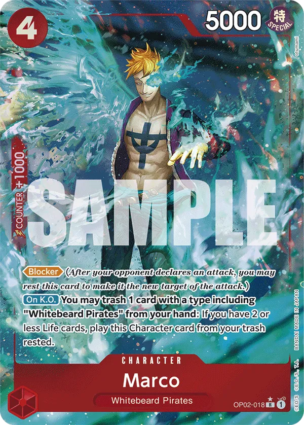 Marco (Full Art) · Paramount War OP02-018/204