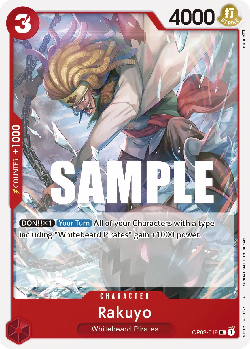 Rakuyo · Paramount War OP02-019/204