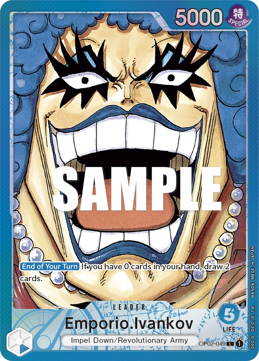 Emporio.Ivankov (049) (Alternate Art) · Paramount War OP02-049/204