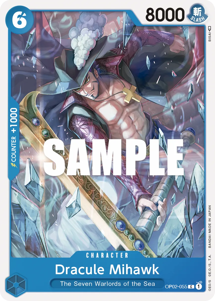 Dracule Mihawk · Paramount War OP02-055/204