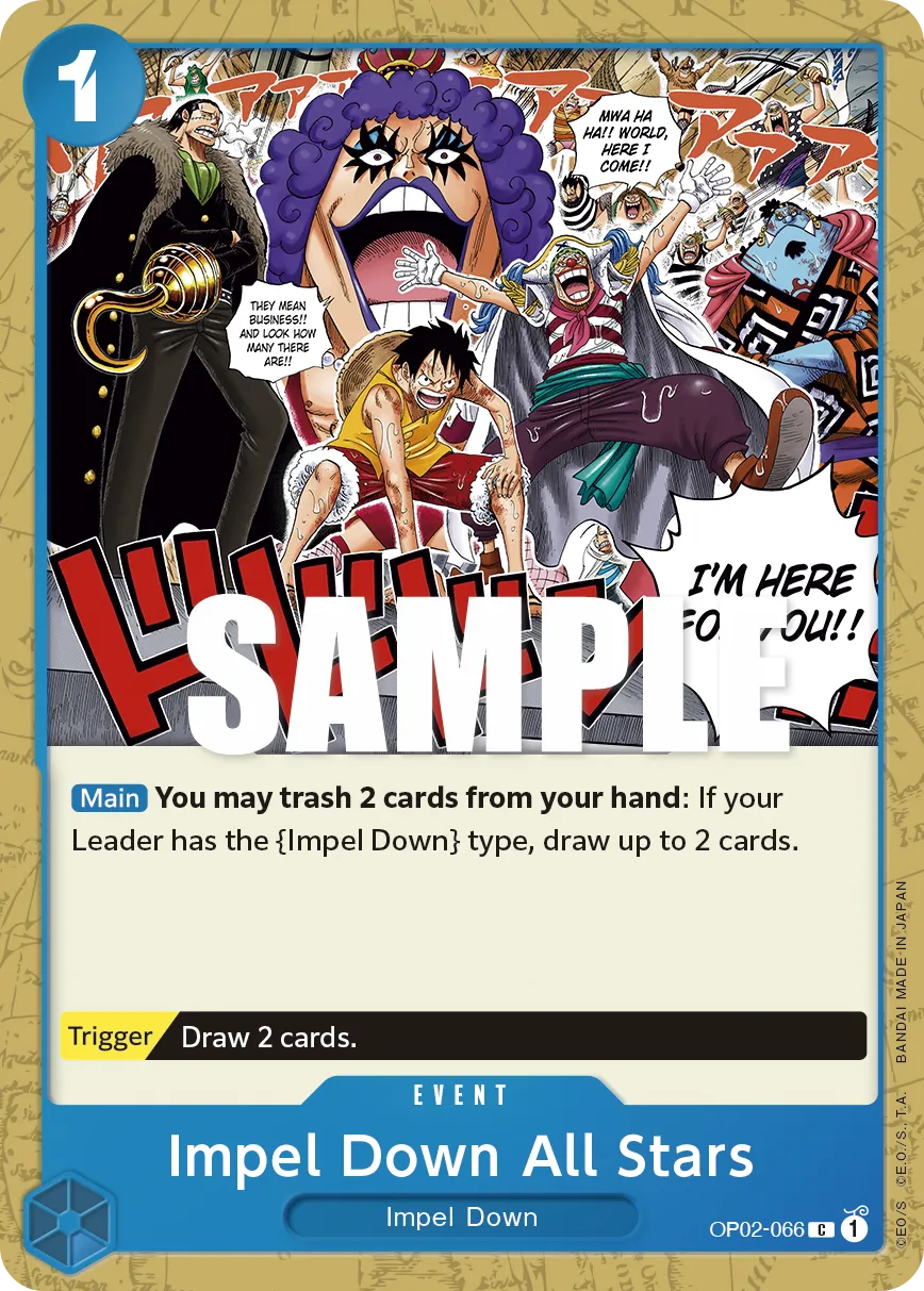Impel Down All Stars · Paramount War OP02-066/204
