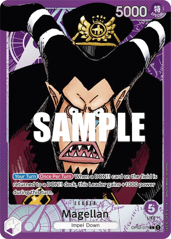 Magellan (071) (Alternate Art) · Paramount War OP02-071/204