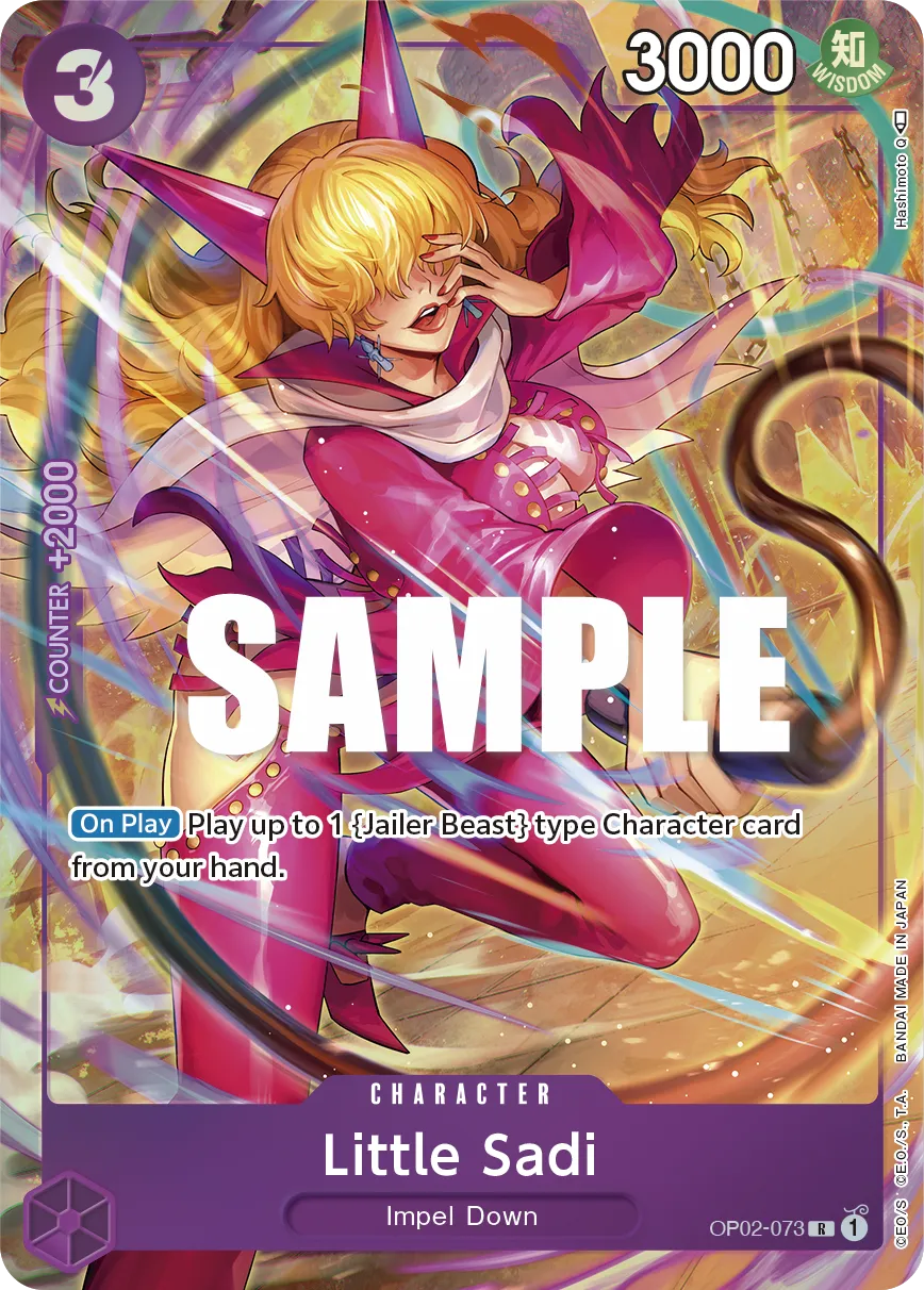 Little Sadi (Alternate Art) · Paramount War OP02-073/204