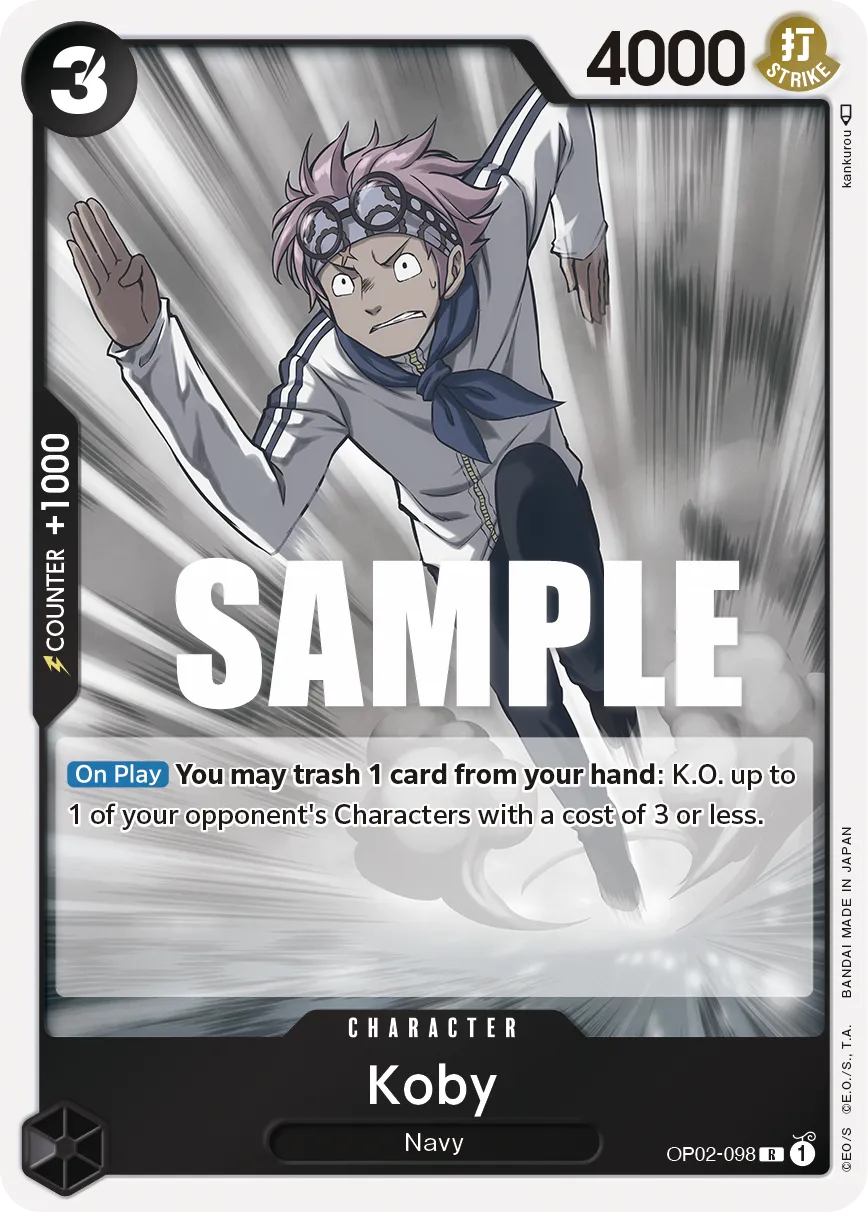 Koby · Paramount War OP02-098/204