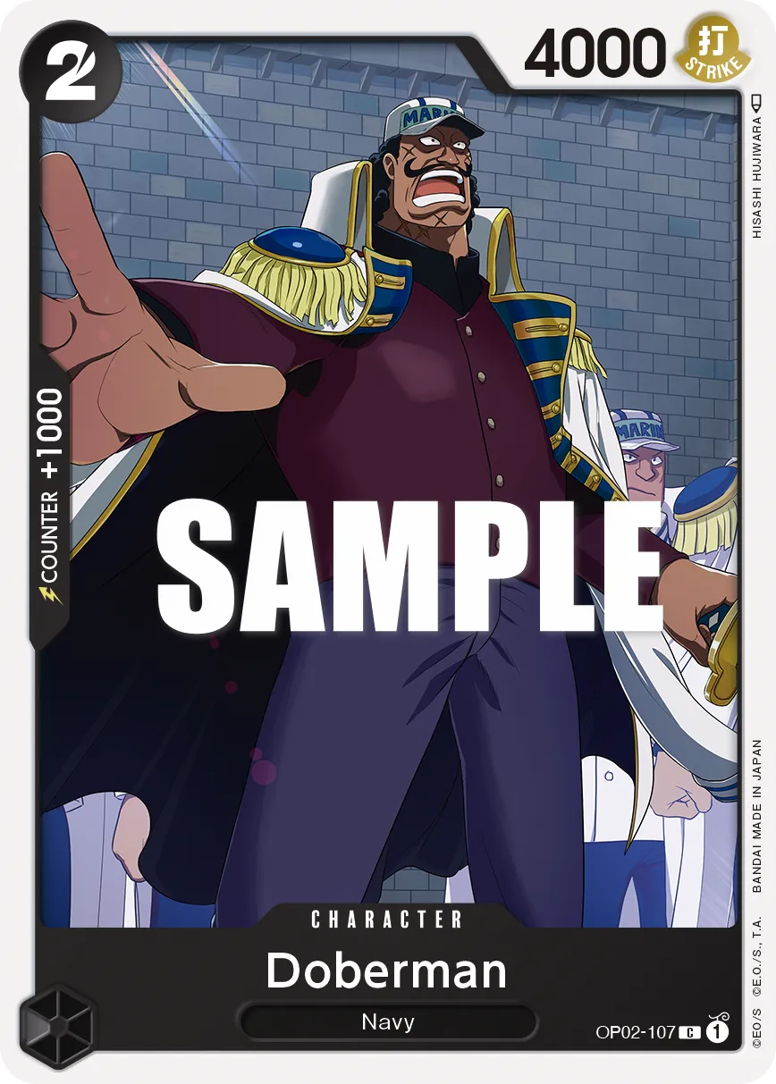 Doberman · Paramount War OP02-107/204