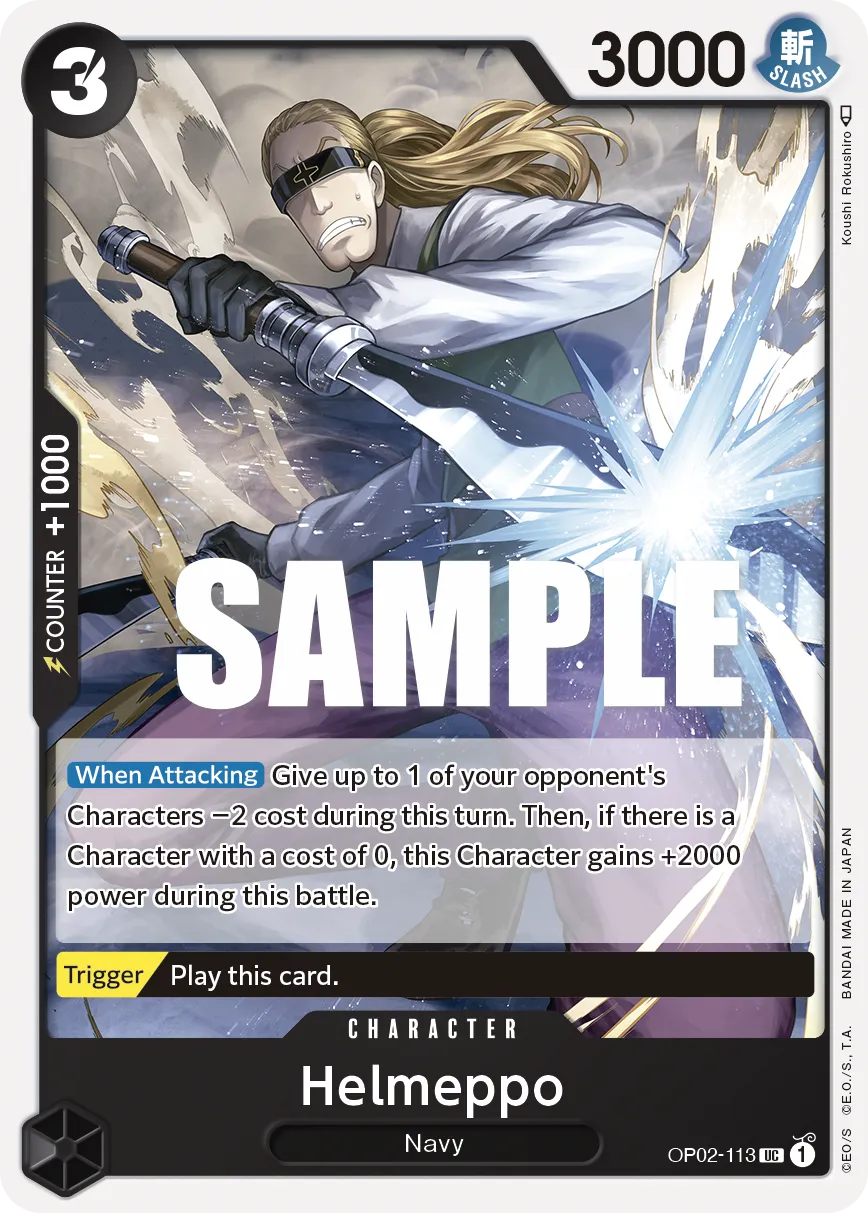 Helmeppo · Paramount War OP02-113/204