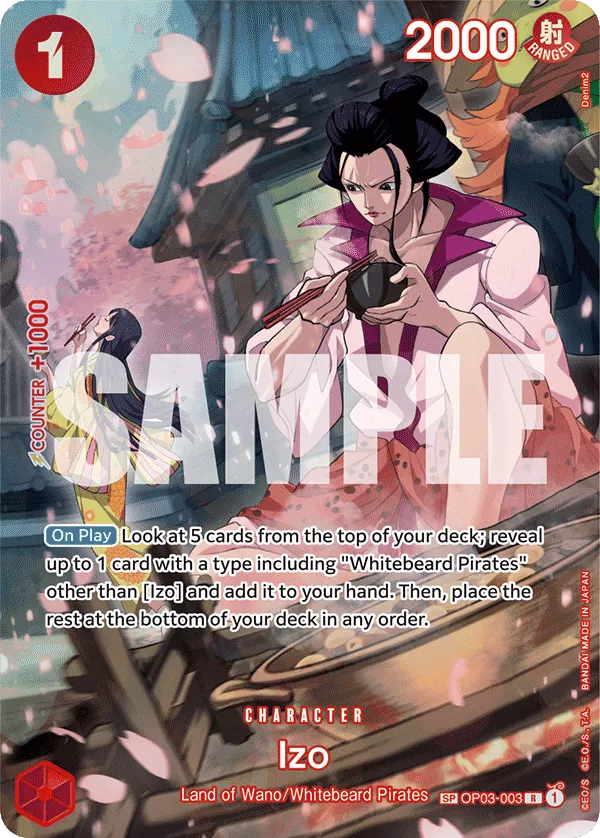 Izo (SP) · Pillars of Strength OP03-003/227