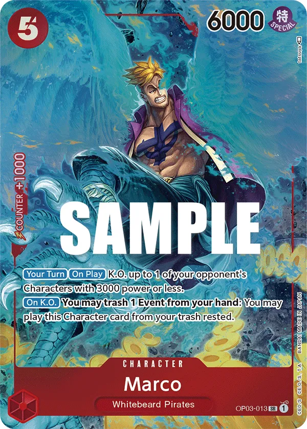 Marco (Alternate Art) · Pillars of Strength OP03-013/227