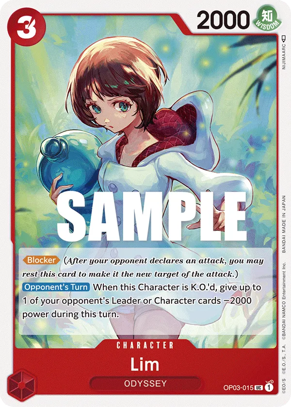 Lim · Pillars of Strength OP03-015/227
