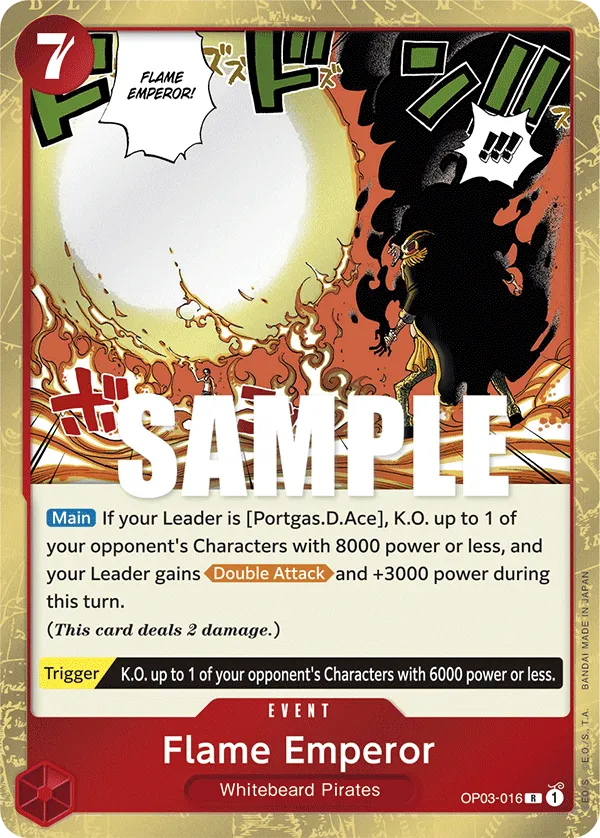 Flame Emperor · Pillars of Strength OP03-016/227