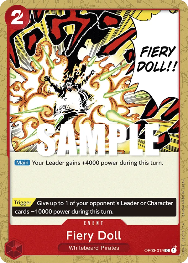 Fiery Doll · Pillars of Strength OP03-019/227