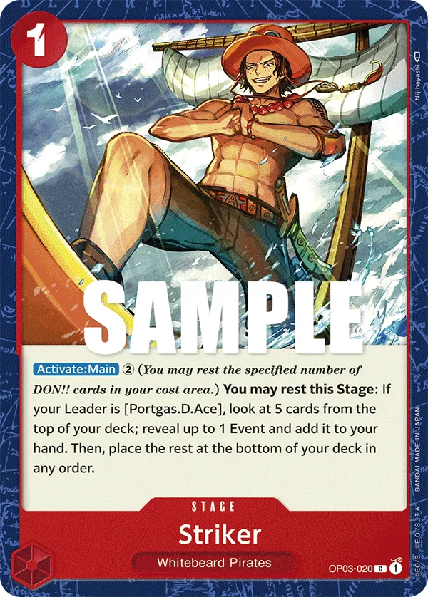Striker · Pillars of Strength OP03-020/227