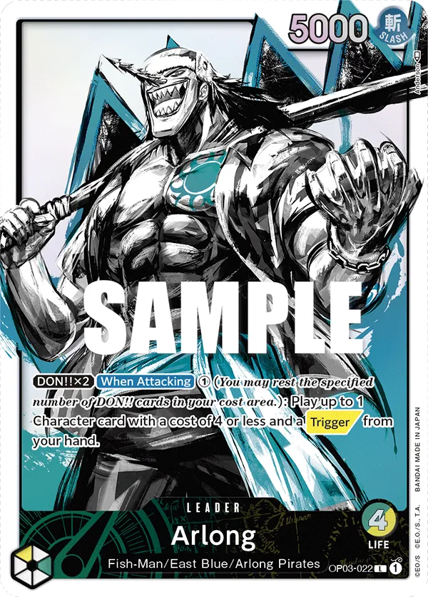 Arlong (Alternate Art) · Pillars of Strength OP03-022/227