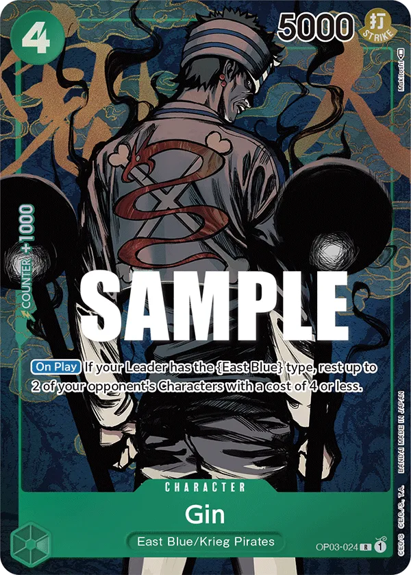 Gin (Alternate Art) · Pillars of Strength OP03-024/227