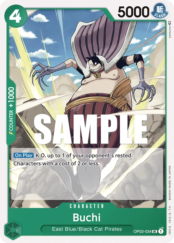 Buchi · Pillars of Strength OP03-034/227