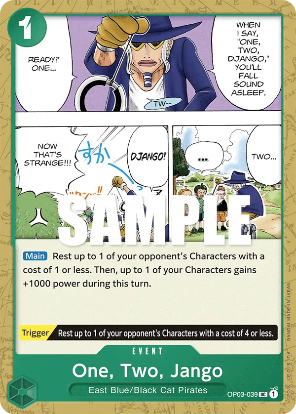One, Two, Jango · Pillars of Strength OP03-039/227