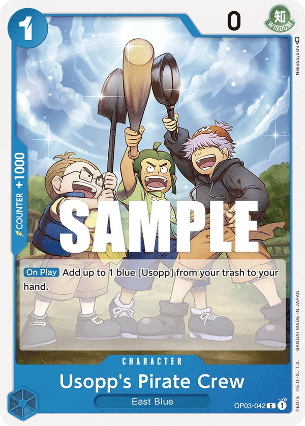 Usopp's Pirate Crew · Pillars of Strength OP03-042/227